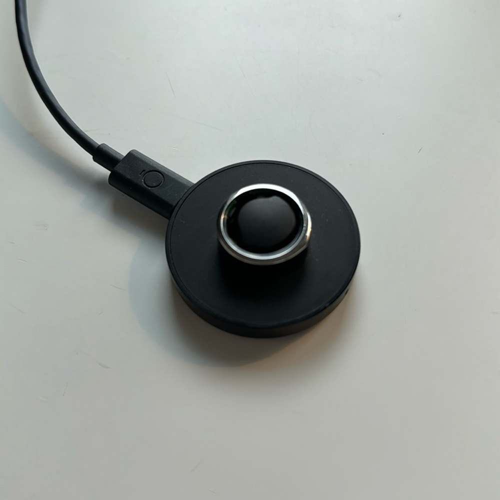 Oura Ring Balance Silver US Size 6
